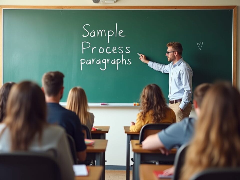 Sample Process Paragraphs