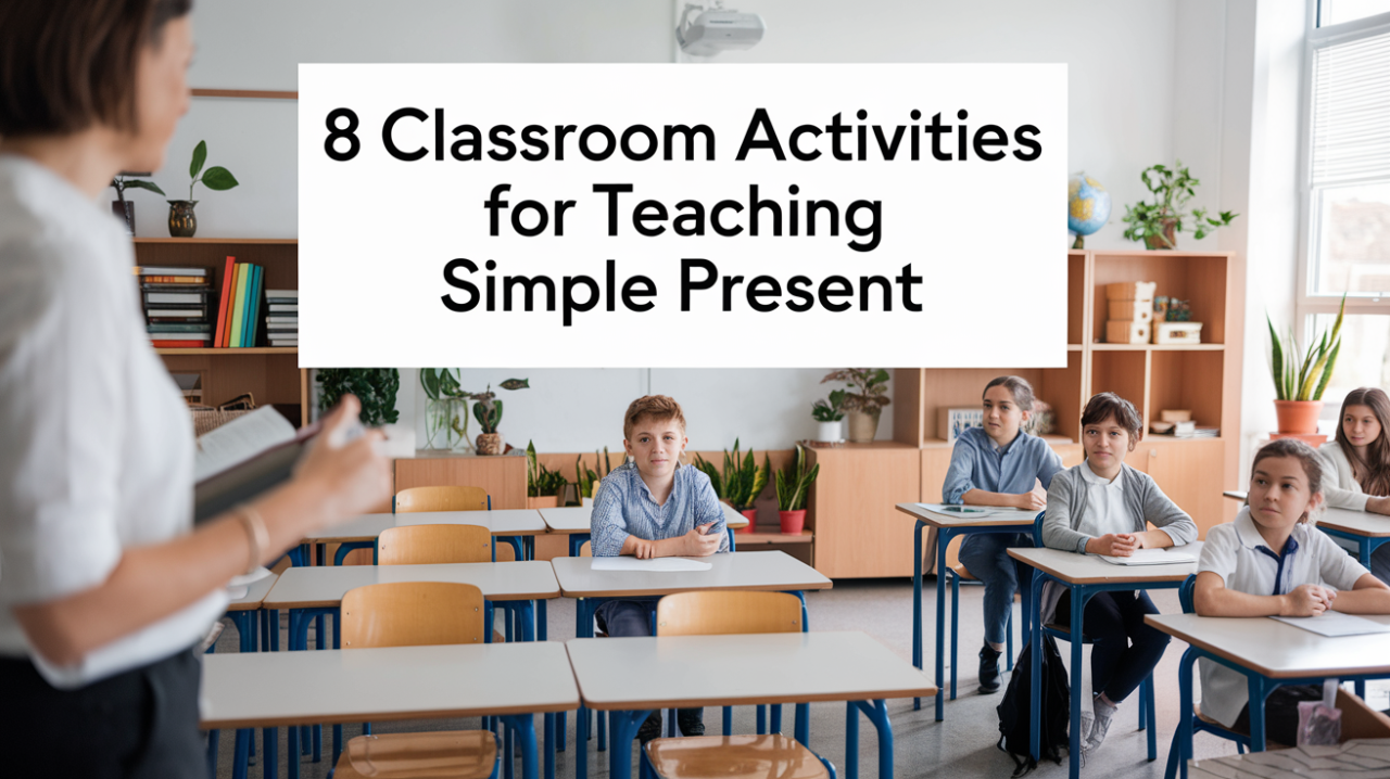 8 Classroom Activities for Teaching Simple Present