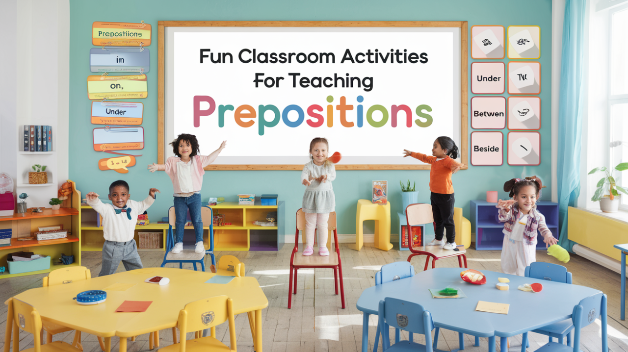 Fun Classroom Activities for Teaching Prepositions