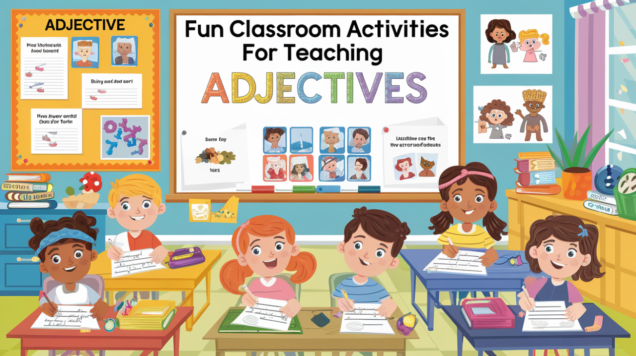 Fun Classroom Activities for Teaching Adjectives