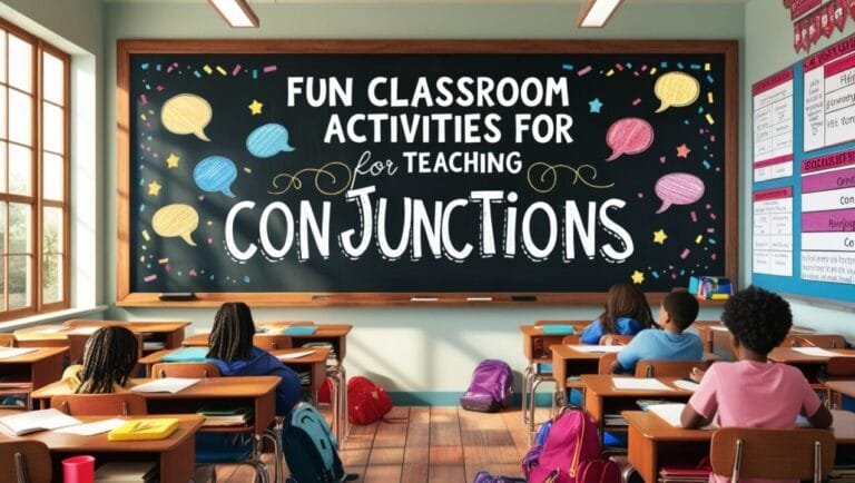 Fun Classroom Activities for Teaching Conjunctions