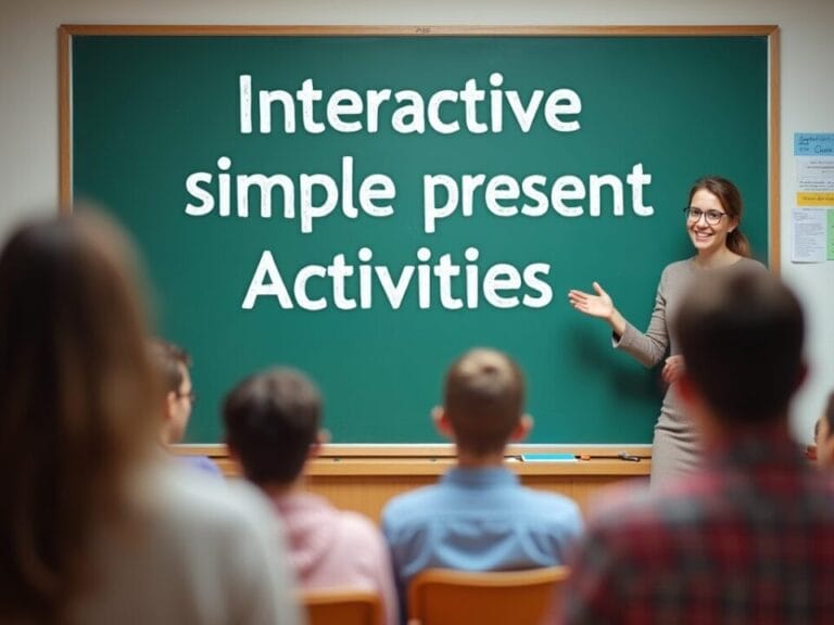 Interactive Simple Present Activities