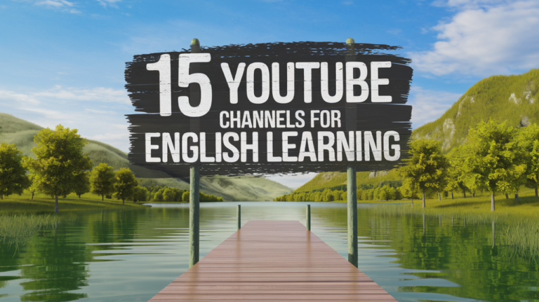 15 YouTube Channels for English Learning