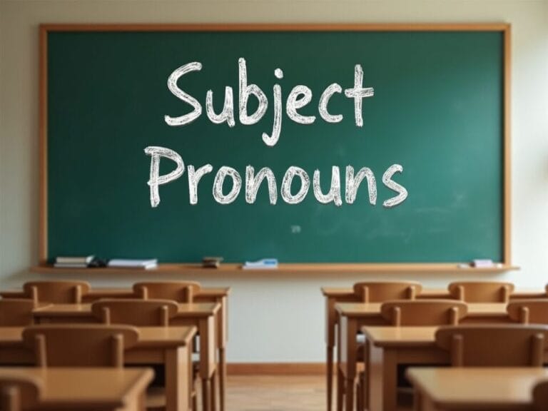 Subject Pronouns