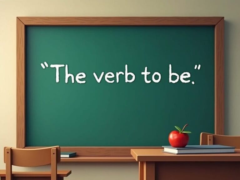 The verb be