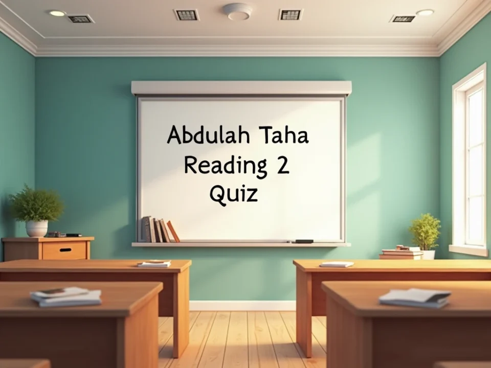 Abdullah Taha – Reading 2- Quiz