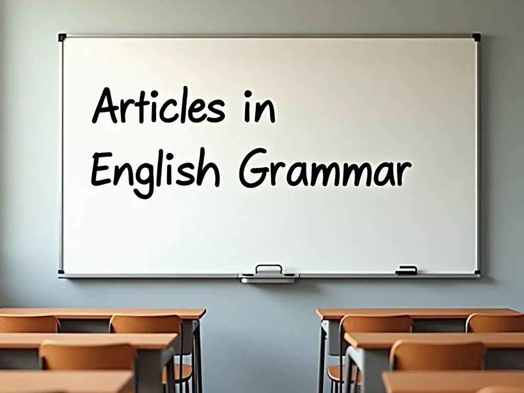 Articles in English Grammar