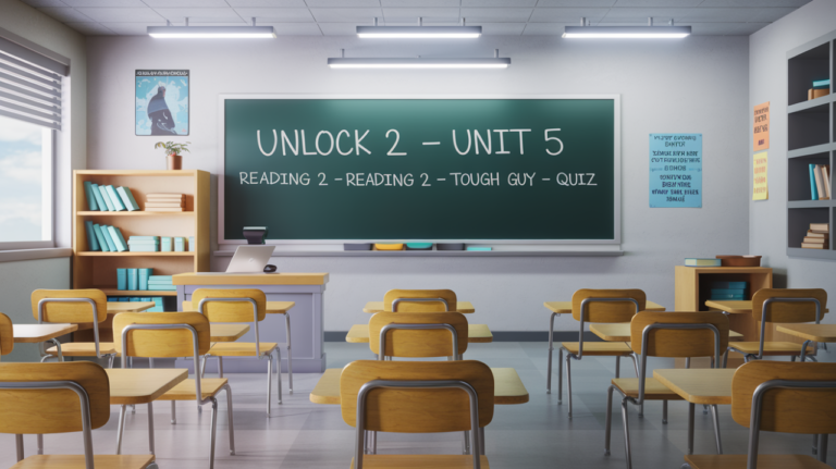 Unlock 2 – Unit 5 – Reading 2 – TOUGH GUY – Quiz