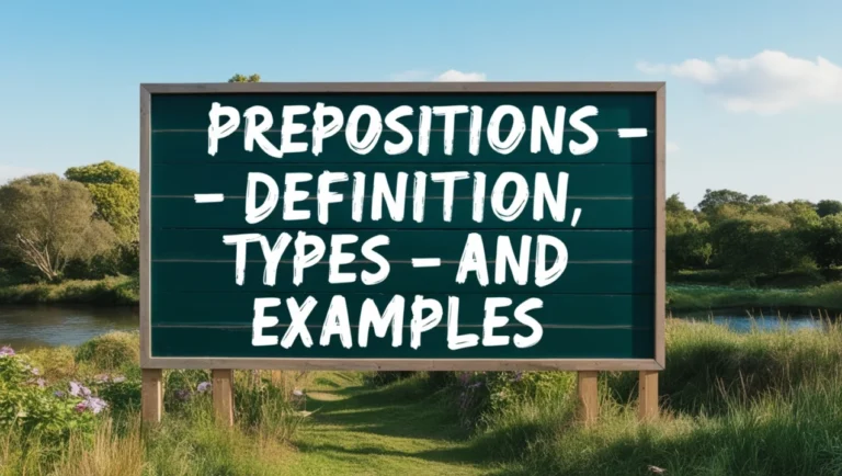 Prepositions